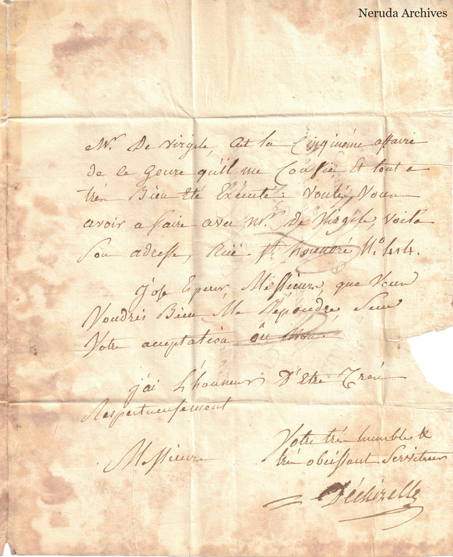 NRA-L-000070 image 4 showing the final page and signed closing of the French letter.