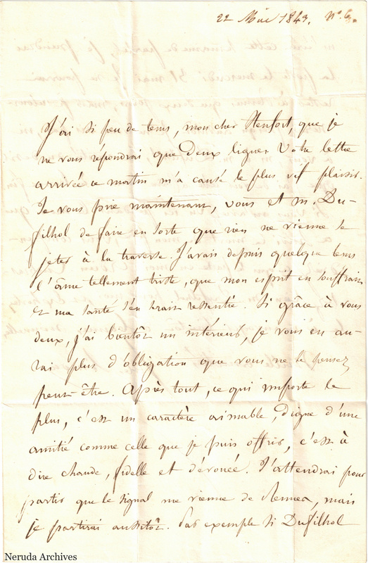 NRA-L-000661 image 2 showing handwritten letter text page 1.