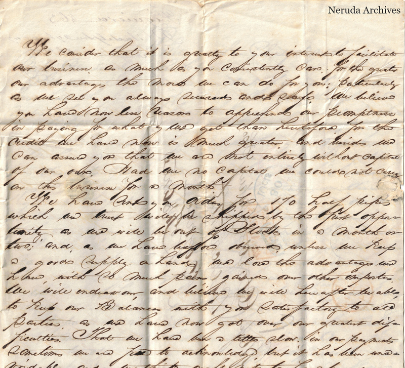 NRA-L-000470 image 6 showing handwritten commercial letter text, page 5.
