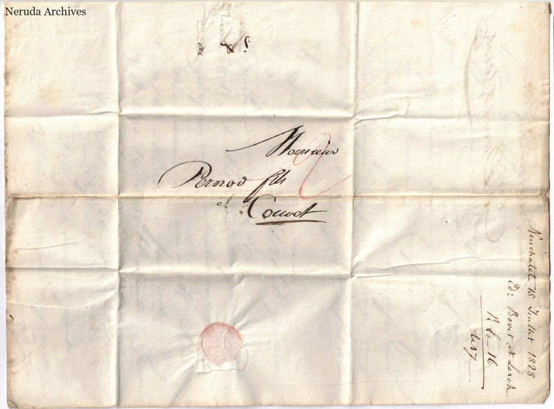 NRA-L-000101 image 1 showing address panel and postal evidence.