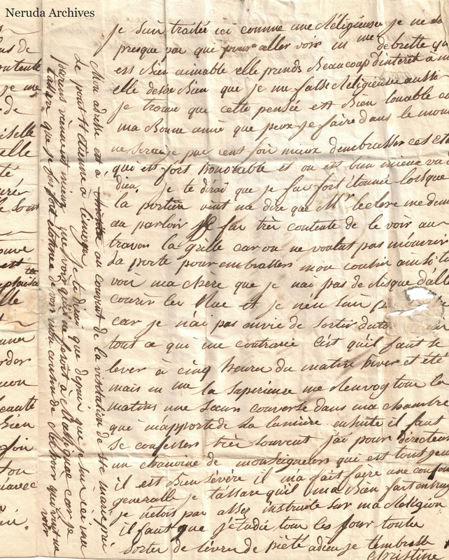 NRA-L-000011 image 4 showing the final page and signature of Christine's letter.