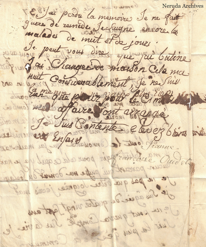 NRA-L-000073 image 3 showing the continuation and signed closing of the French personal letter.