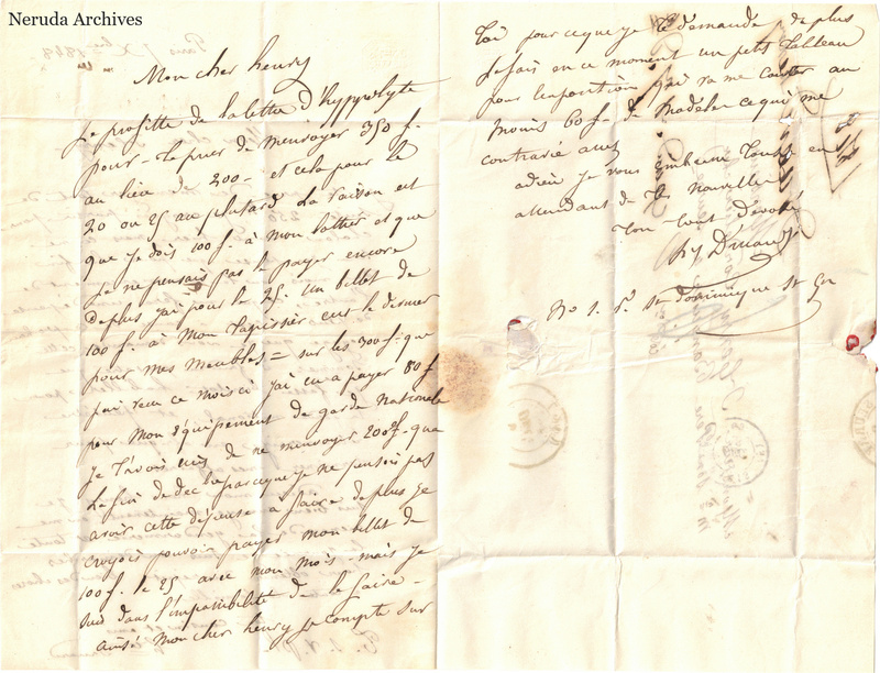 NRA-L-000662 image 2 showing handwritten letter text page 2.