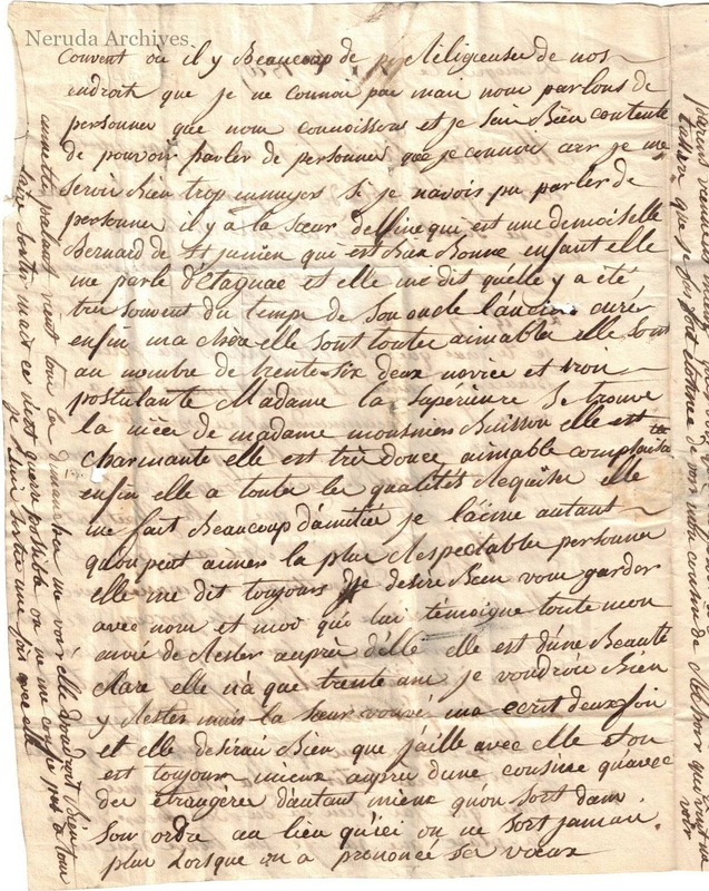 NRA-L-000011 image 3 showing the second page of Christine's letter, with marginal writing.