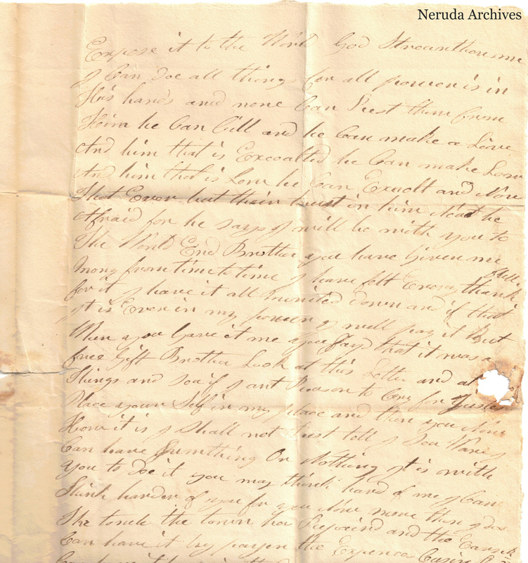 NRA-L-000029 image 6 showing the beginning of page 3 with Tabitha Devereux's resolve to expose the matter to the world.