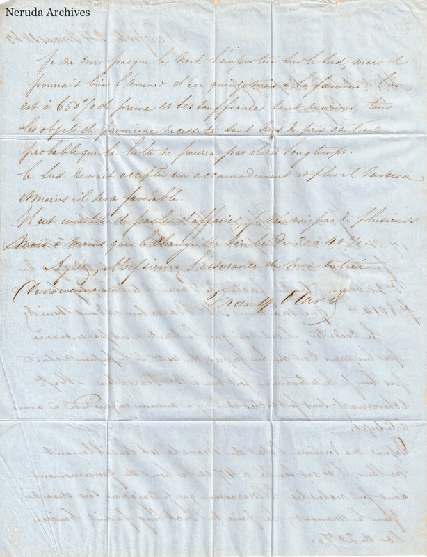 NRA-L-000412 image 3 showing the continuation and closing signature of a handwritten French commercial letter.