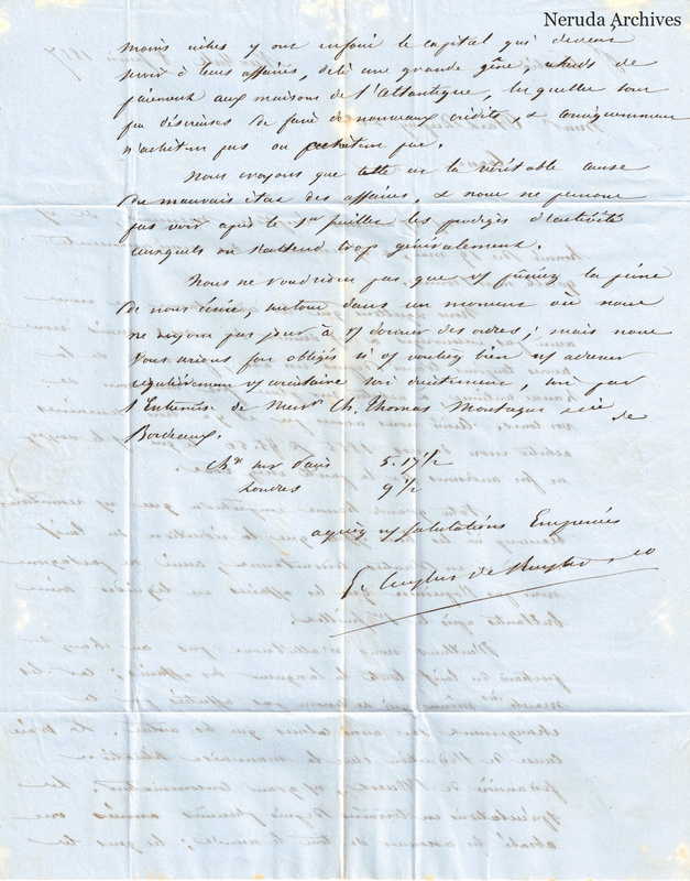 NRA-L-000461 image 3 showing handwritten commercial letter text, page 2, with the conclusion and signature.
