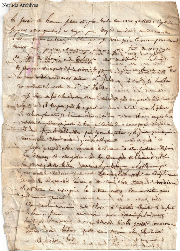 NRA-L-000665 image 3 showing handwritten letter text page 2.