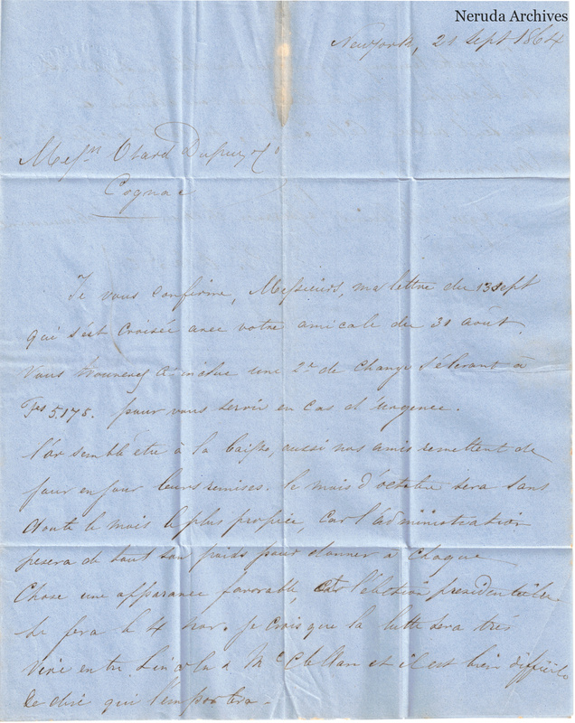 NRA-L-000456 image 2 showing handwritten commercial letter text, page 1.