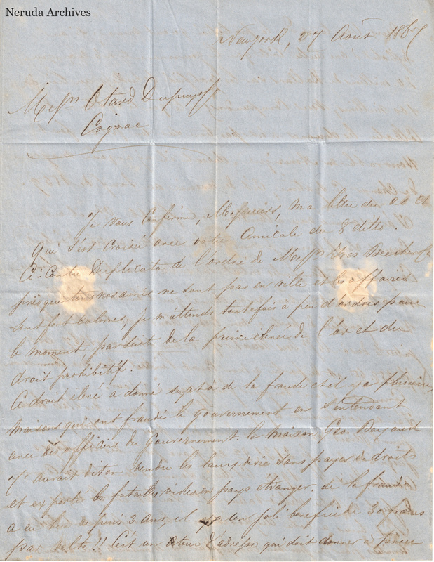 NRA-L-000455 image 2 showing handwritten commercial letter text, page 1.