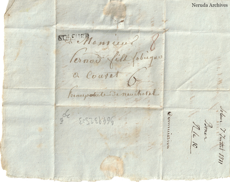 NRA-L-000092 image 1 showing address panel and postal evidence.