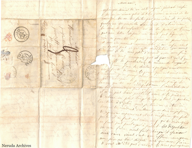 NRA-L-000660 image 1 showing the opening text together with the address and postal evidence.