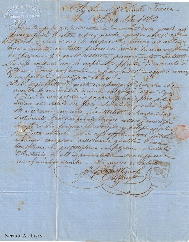 NRA-L-000713 image 2 showing the incoming business letter.