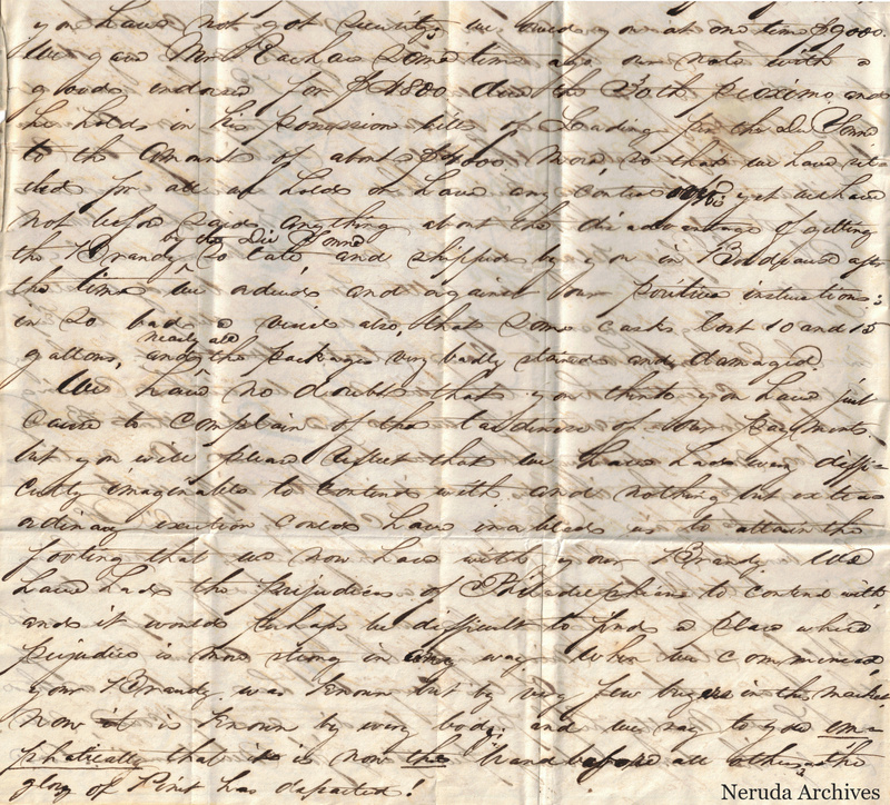 NRA-L-000470 image 5 showing handwritten commercial letter text, page 4.