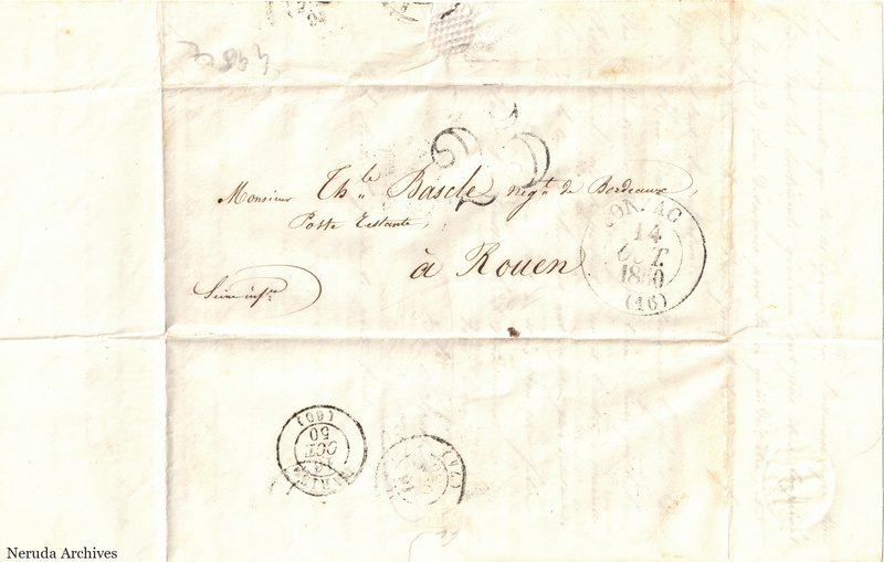NRA-L-000422 image 1 showing the folded address panel with postal marks and manuscript docketing.