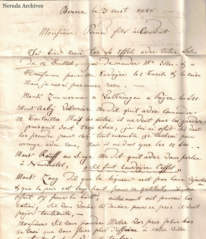NRA-L-000105 image 2 showing letter text page 1.