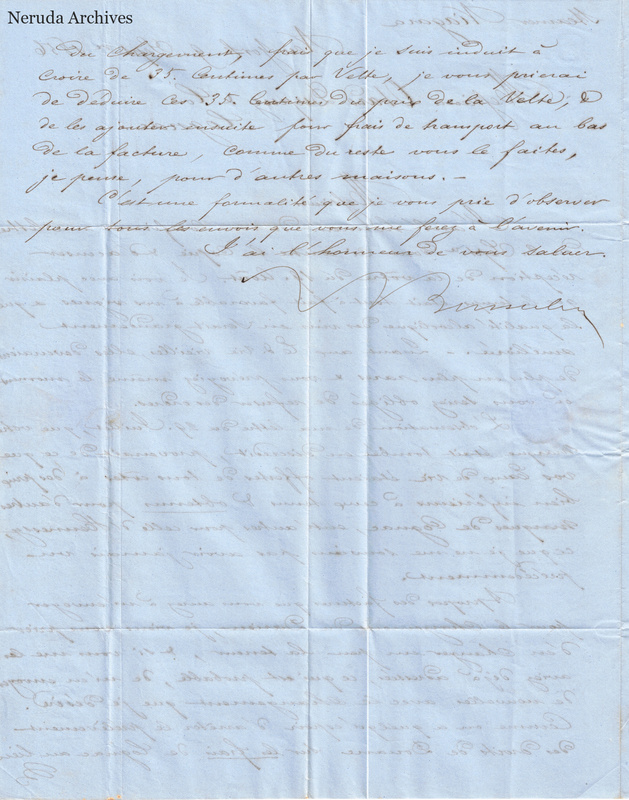 NRA-L-000407 image 3 showing the continuation and closing signature of the handwritten New York letter.