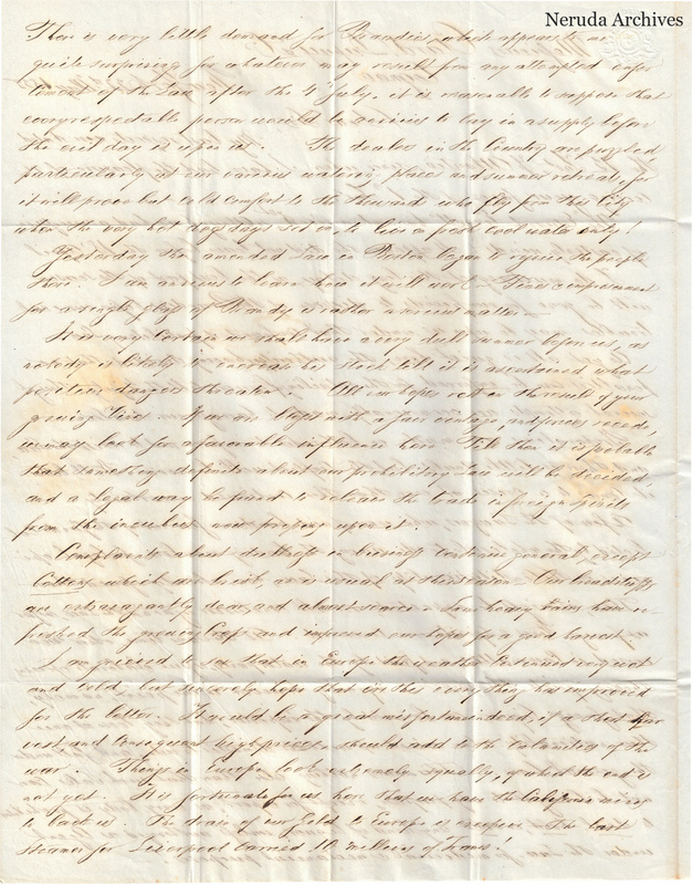 NRA-L-000458 image 3 showing handwritten commercial letter text, page 2.